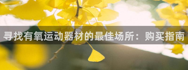 意昂体育3招商电话是多少号码：寻找有氧运动器材的最佳