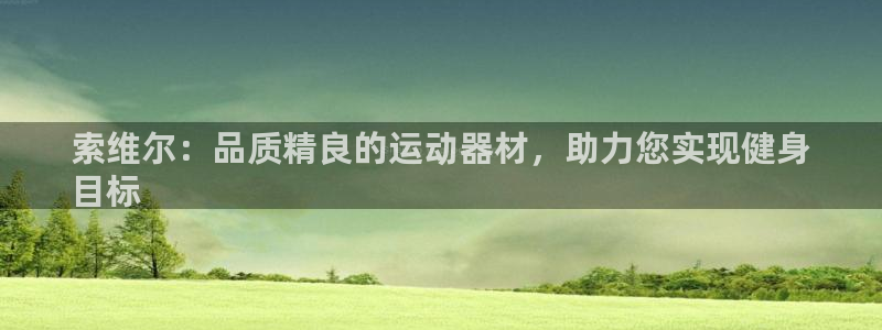 意昂3新能源：索维尔：品质精良的运动器材，助力您实现