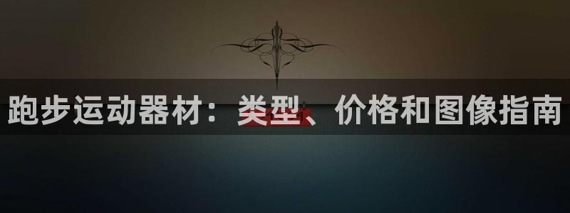 意昂3集团官网首页网址：跑步运动器材：类型、价格和图