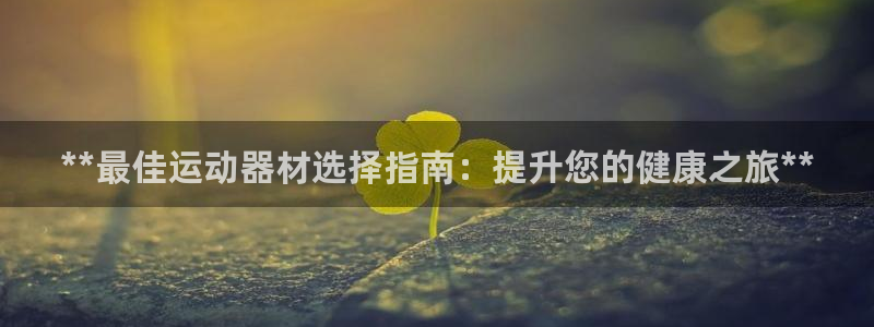 意昂体育3平台是正规平台吗安全吗：**最佳运动器材选