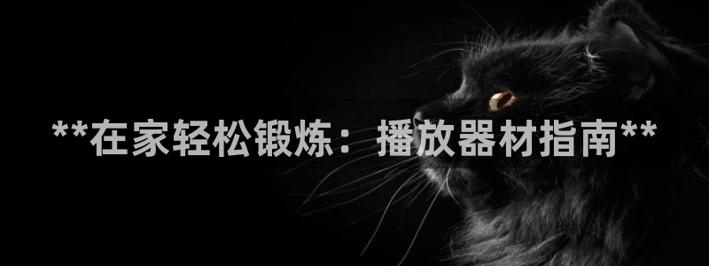 意昂体育3是干嘛的公司：**在家轻松锻炼：播放器材指