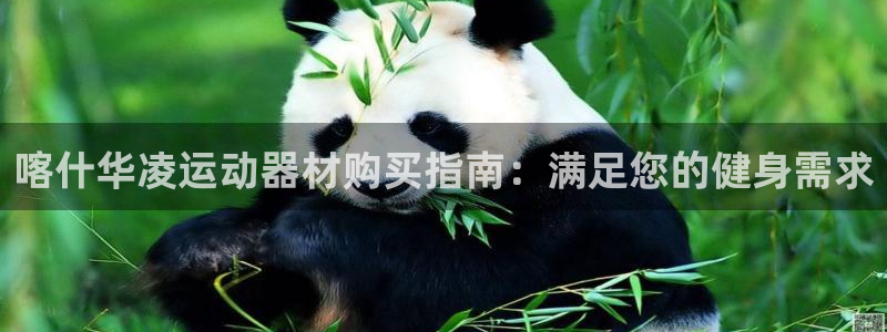 意昂体育3软件：喀什华凌运动器材购买指南：满足您的健身需求